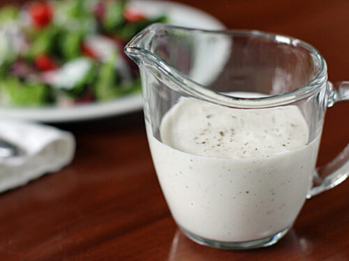 Creamy Parmesan-Peppercorn Dressing