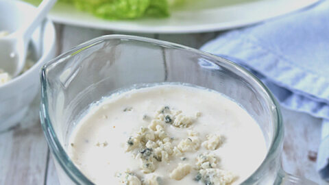 Rich and Creamy Blue Cheese Dressing